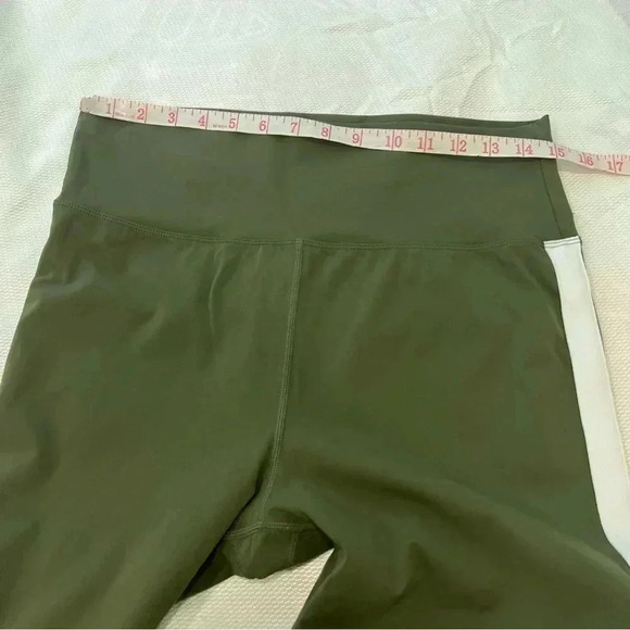 Zyia Active Forest Night Stripe Luxe Hi Rise 7/8 Legging Size 14-16 - Picture 8 of 11